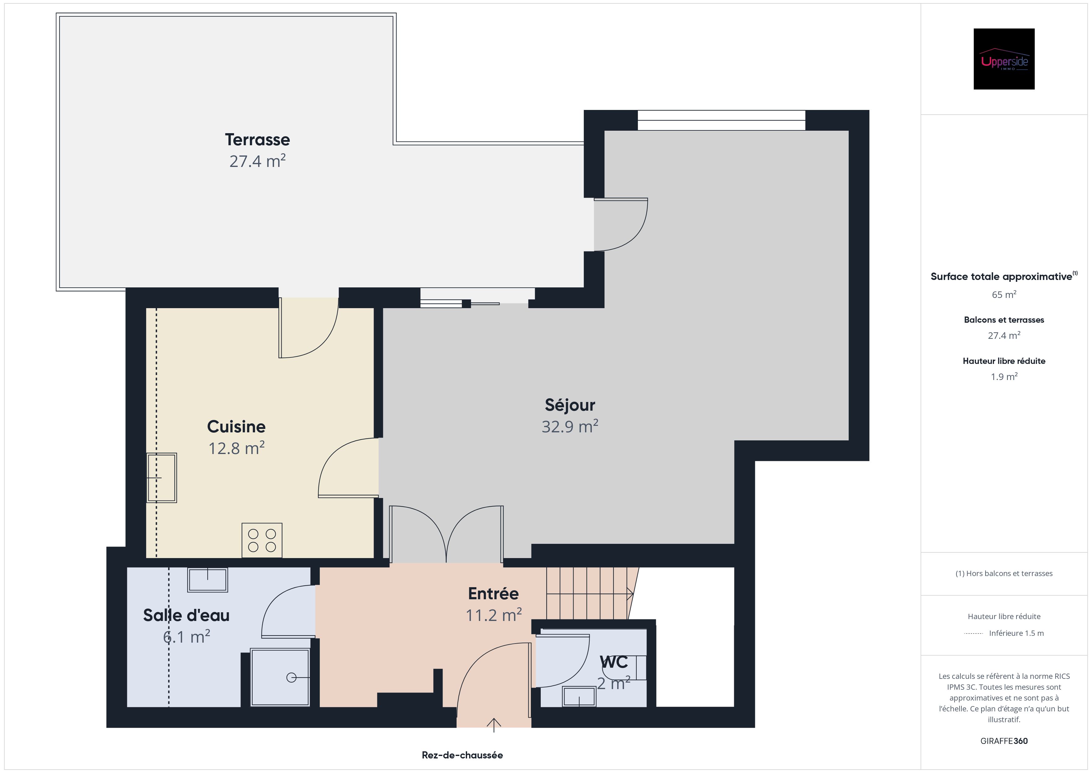 ORCHIDEE – Duplex 4/5p en très bon état, belles prestations Image