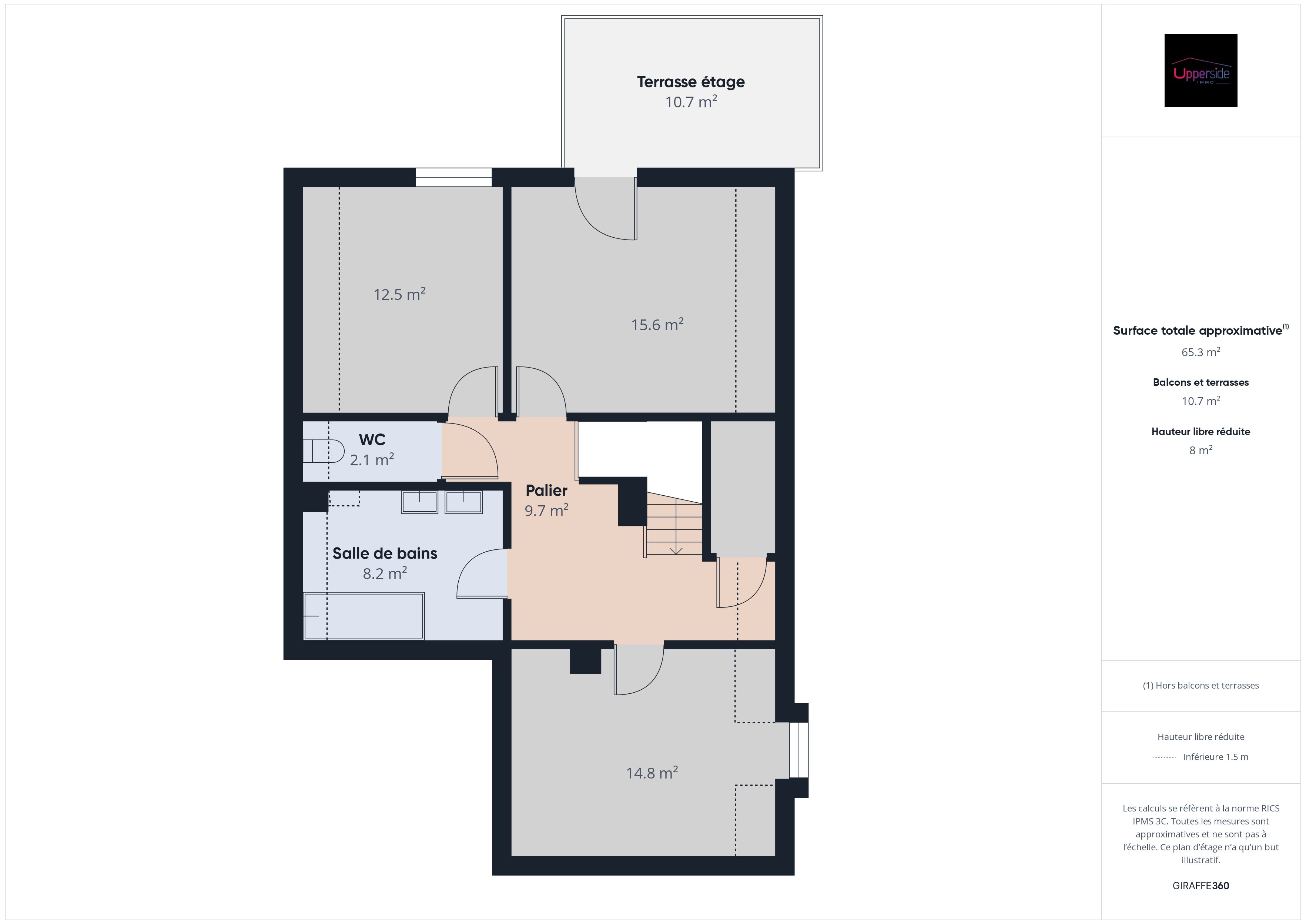 ORCHIDEE – Duplex 4/5p en très bon état, belles prestations Image