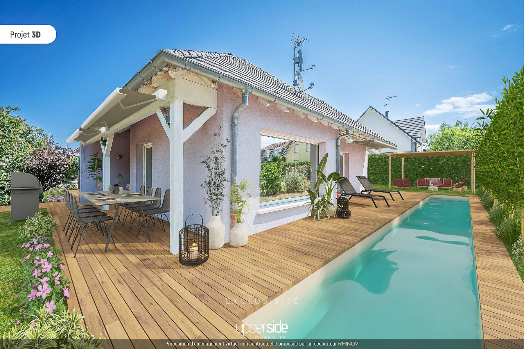 ZENITH – Belle maison de plain-pied au calme avec garage double Image