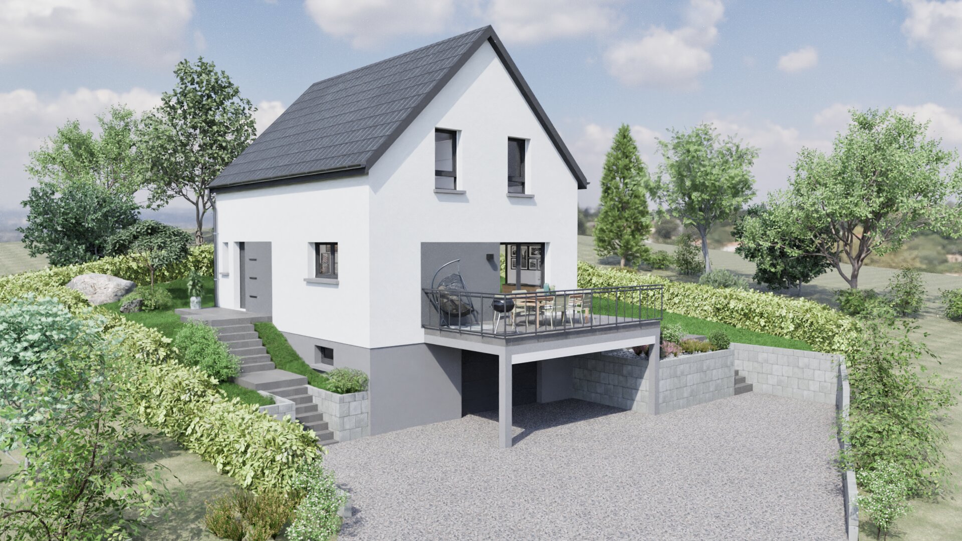 MURANO 3 – Terrain constructible de 8,14 ares au calme hors lotissement Image
