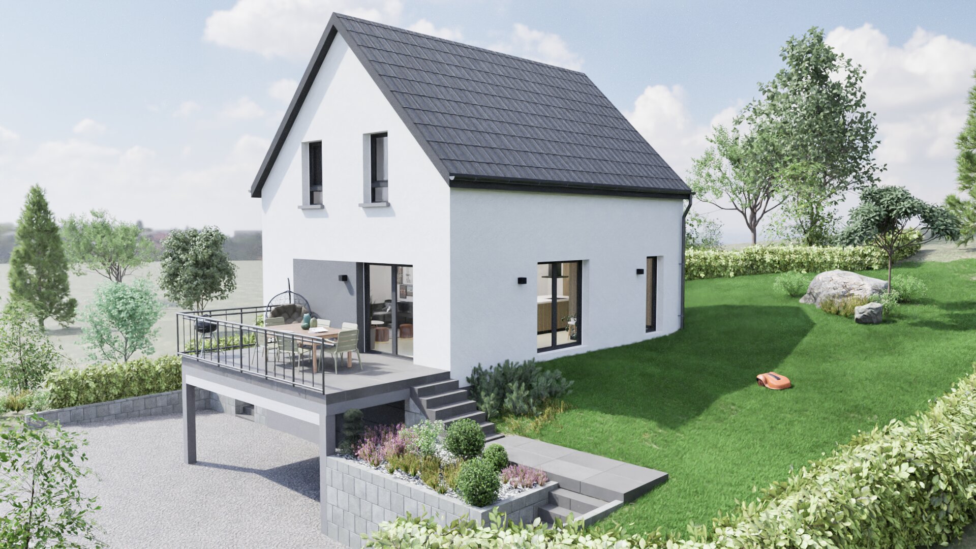 MURANO 3 – Terrain constructible de 8,14 ares au calme hors lotissement Image