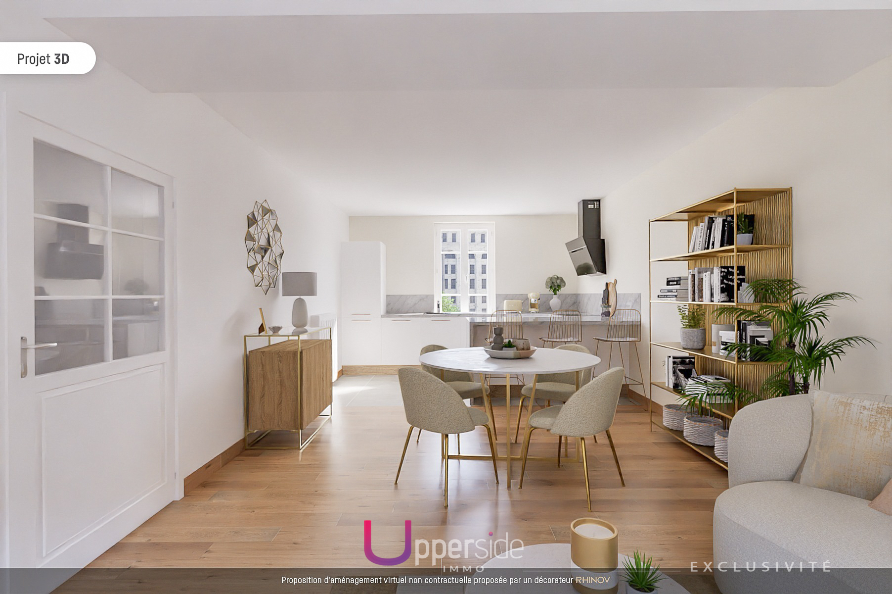 BRAMPER – un appartement 4 pièces rénové avec 2 stationnements Image