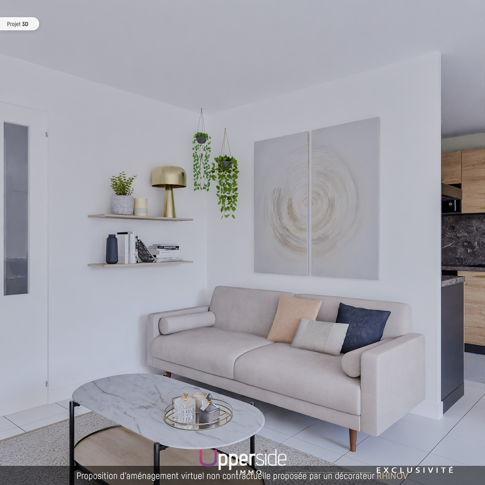VITO : Très bel appartement 3 pièces avec garage double et parking Image